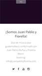 Mobile Screenshot of juanpabloyfiorella.com